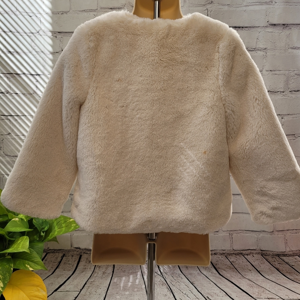 Old Navy Fur Coat (Beige)